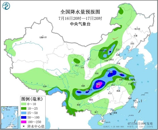 7月16日20時-17日20時